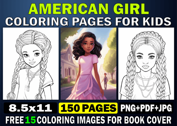 150 African Girl Coloring Pages for Kids