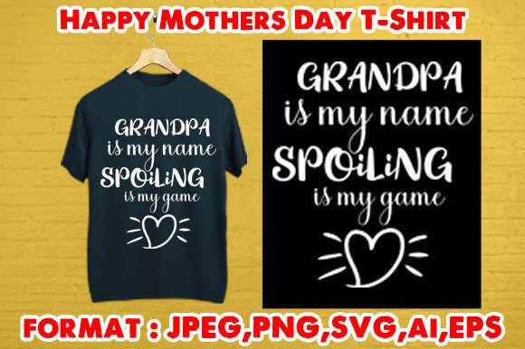 Happy Mothers Day T-Shirt: A Versatile Design for Print-on-Demand and KDP Businesses
