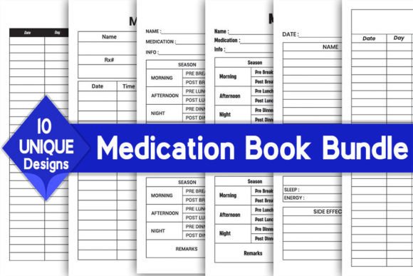 Medication Log Book Bundle KDP: A Powerful Tool for Your Amazon KDP Business