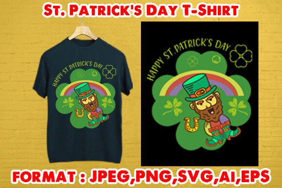 St. Patrick’s Day T-Shirt: A Versatile Design for Creative Businesses