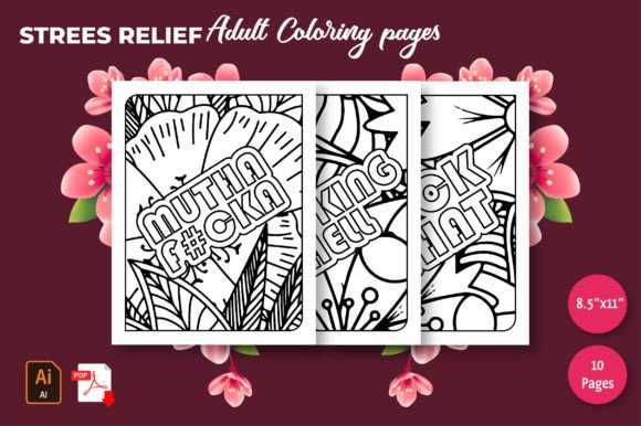 Stress Relief Adult Coloring Pages V 2: A Practical Guide for Creators