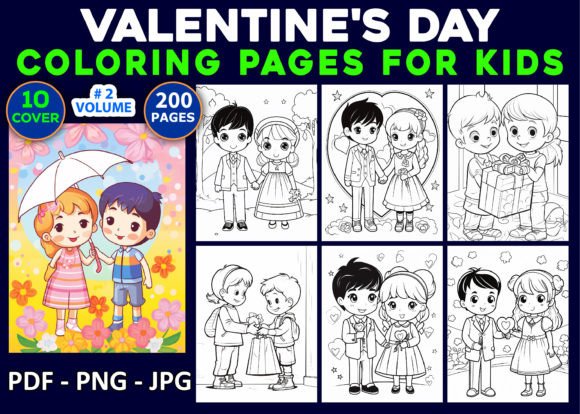 Valentine's Day Coloring Pages for Kids