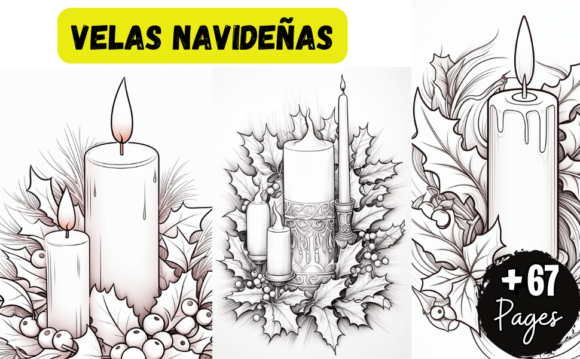 VELAS NAVIDEÑAS: Un paquete completo para crear contenido navideño atractivo